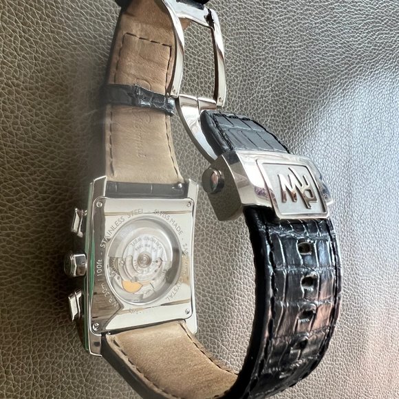 Raymond Weil Don Giovanni Black Dial Chronograph Automatic Watch 4875 Swiss Made - Picture 5 of 13